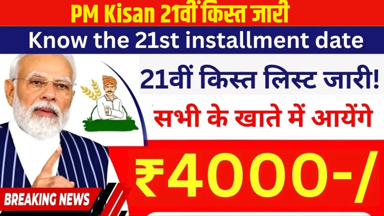 PM Kisan 21st Installment